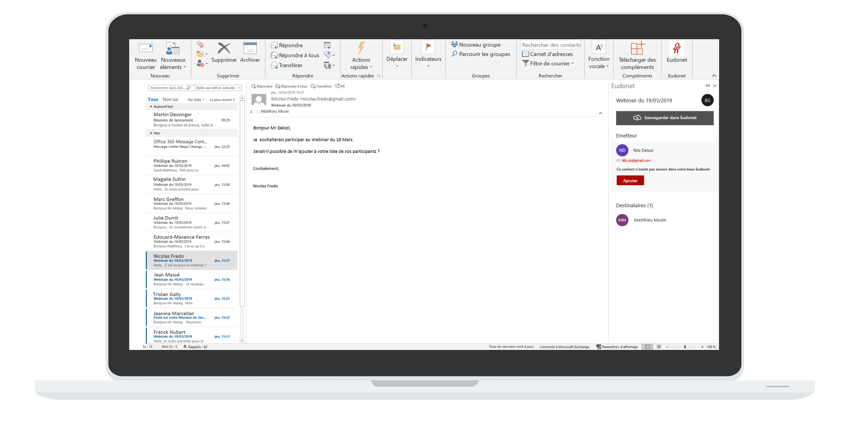 Add-in Outlook